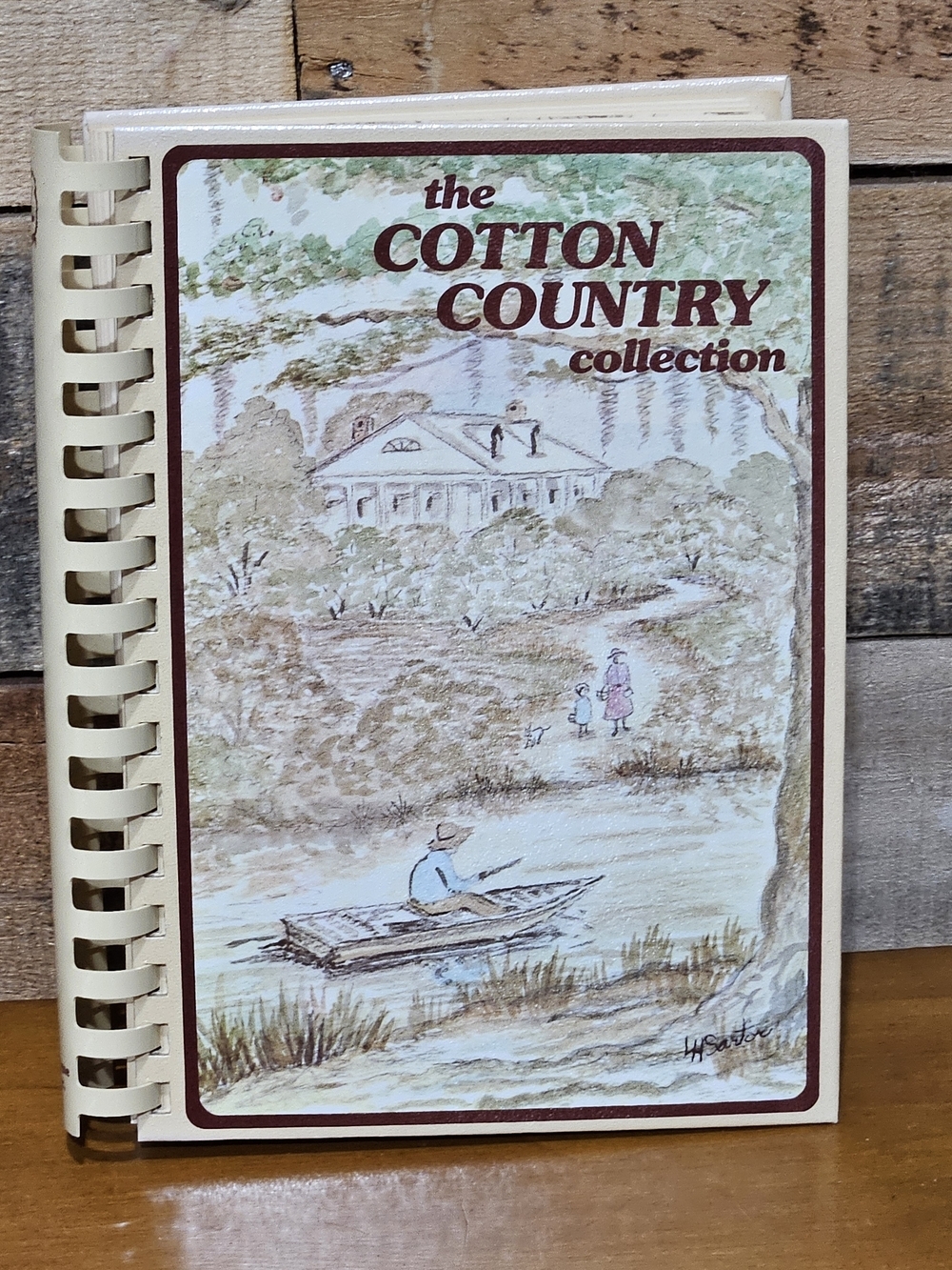 The Cotton Country Collection Cookbook - Cream/Brown